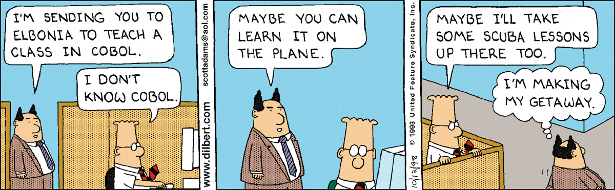 Dilbert Cartoon